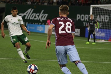 Portland, Oregon, 13 Temmuz 2019: Portland Timbers ve Colorado Rapids maçı, Portland Providence Park