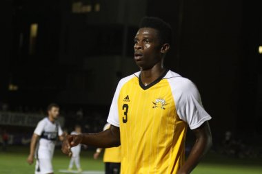 Phoenix, Arizona, Amerika Birleşik Devletleri - 30 Ağustos 2019 : Grand Cnyon University Lopes'in futbolcusu Gcu Futbol Stadyumu'nda 