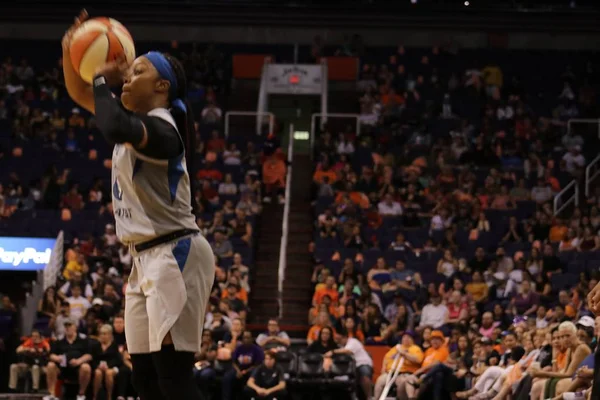 Las Vegas Aces at Talking Stick Resort Arena, Phoenix Arizona ABD 10 Haziran 2018.