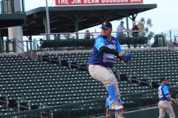 Lanzador Paredez Isaac Para Yaquis Obregn Sloan Park Mesa Usa —  Fotos de Stock