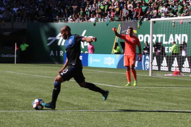 Magnus Eriksson, Portland 'daki Providence Park' taki San Jose depremlerinde orta saha oyuncusu..