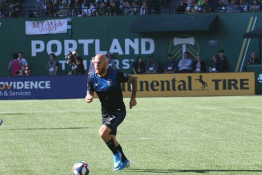 Magnus Eriksson, Portland 'daki Providence Park' taki San Jose depremlerinde orta saha oyuncusu..