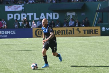 Magnus Eriksson, Portland 'daki Providence Park' taki San Jose depremlerinde orta saha oyuncusu..