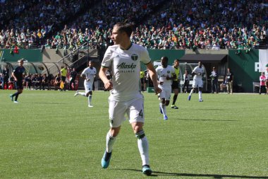 Portland 'daki Providence Park' taki San Jose Depremleri için futbol maçı, 6 Ekim 2019..