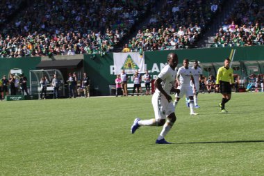 Portland 'daki Providence Park' taki San Jose Depremleri için futbol maçı, 6 Ekim 2019..