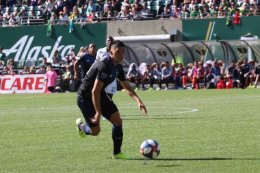 Portland 'daki Providence Park' taki San Jose Depremleri ya da 6 Ekim 2019.