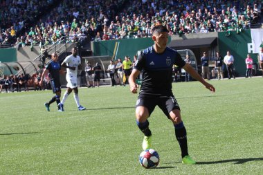 Portland 'daki Providence Park' taki San Jose Depremleri ya da 6 Ekim 2019.