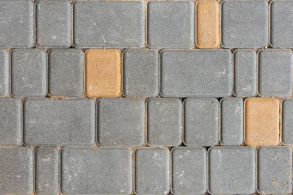 Concrete tile texture. City pavement background.
