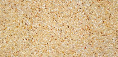 Arkaplan için kahverengi ve sarı çakıl desenleri veya beton duvar - Materyal ve Mineral Sanat Duvar Kağıdı Yüzeyi kavramı