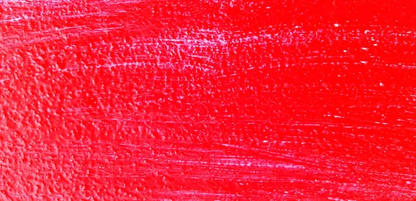 背景用红漆粗水泥墙或水泥墙 复古墙纸 色彩斑斓 油漆和表面结构概念 — 图库照片