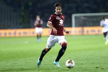 Torino, İtalya - 16 Eylül 2019. İtalyan Serie A. Torino Fc, Torino FC 'den Lecce Simone Verdi' ye karşı.   .