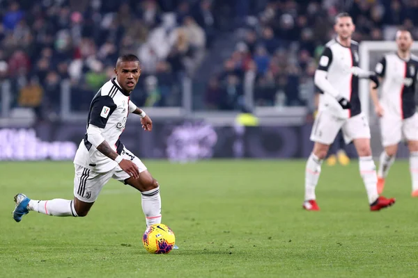 Turin Italien Januar 2020 Coppa Italia Juventus Gegen Roma Douglas — Stockfoto