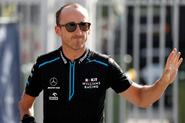 Monza Itália Setembro 2019 Grande Prémio Fórmula Itália Robert Kubica — Fotografia de Stock