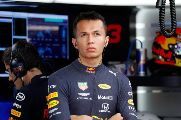 Monza Italia Septiembre 2019 Gran Premio Fórmula Italia Alexander Albon — Foto de Stock