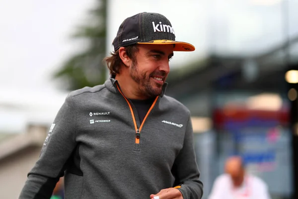 Monza Italie Septembre 2019 Grand Prix Italie Formule Fernando Alonso — Photo