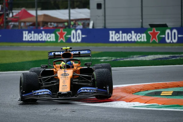 Monza Italien September 2019 Formel Grand Prix Från Italien Lando — Stockfoto