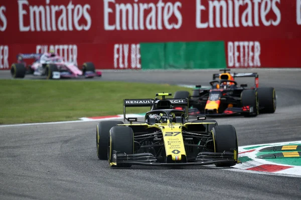 Monza Itália Setembro 2019 Grande Prémio Fórmula Itália Nico Hulkenberg — Fotografia de Stock