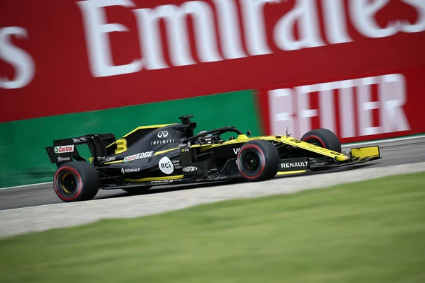 Monza Itália Setembro 2019 Grande Prémio Fórmula Itália Daniel Ricciardo — Fotografia de Stock