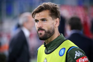 Roma. İtalya. 17 Haziran 2020. İtalya Kupası Finali. Ssc Napoli, Juventus Fc 'ye karşı. Ssc Napoli 'den Fernand Llorente  .   