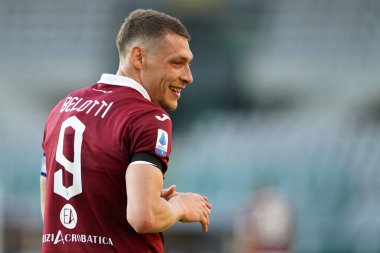 Torino. İtalya. 19 Haziran 2020. İtalyan Serisi A. Torino Fc Parma Calcio 'ya karşı. Torino FC 'den Andrea Belotti.   .