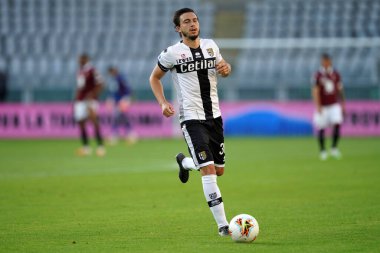 Torino. İtalya. 19 Haziran 2020. İtalyan Serisi A. Torino Fc Parma Calcio 'ya karşı. Parma Calcio 'dan Matteo Darmian iş başında 