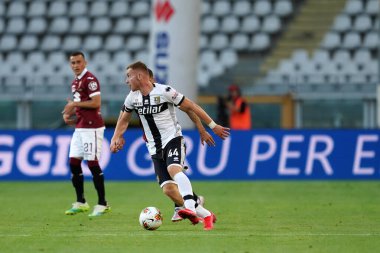 Torino. İtalya. 19 Haziran 2020. İtalyan Serisi A. Torino Fc Parma Calcio 'ya karşı. Parma Calcio 'dan Dejan Kulusevski  