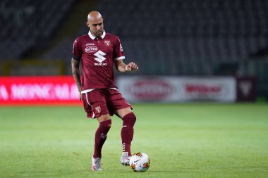 Torino (İtalya) 23 Haziran 2020. İtalyan Serisi A. Torino Fc, Udinese Calcio 'ya karşı. Torino FC 'den Simone Zaza    . 