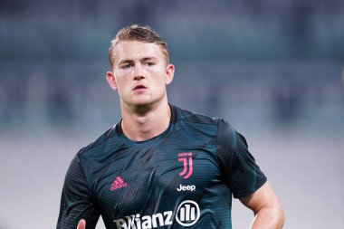 Torino (İtalya) 26 Haziran 2020. İtalyan Serisi A. Juventus Fc, Us Lecce 'a karşı. Juventus FC 'den Matthijs de Ligt  .   