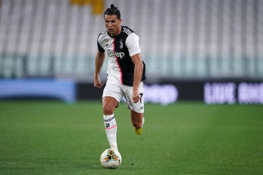 Torino (İtalya) 26 Haziran 2020. İtalyan Serisi A. Juventus Fc, Us Lecce 'a karşı. Juventus FC 'den Cristiano Ronaldo  .   