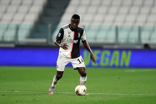 Turin Italie Juin 2020 Serie Italienne Juventus Lecce Blaise Matuidi — Photo