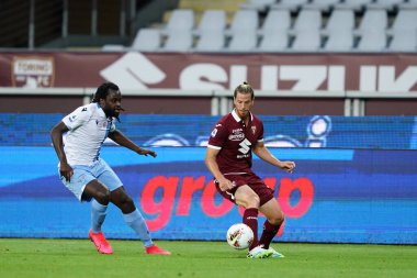 Torino (İtalya) 30 Haziran 2020. İtalyan Serisi A. Torino Fc, Ss Lazio 'ya karşı. Torino FC 'den Cristian Ansaldi  