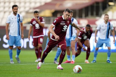 Torino (İtalya) 30 Haziran 2020. İtalyan Serisi A. Torino Fc, Ss Lazio 'ya karşı. Torino FC 'den Andrea Belotti.  