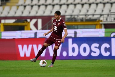 Torino (İtalya) 30 Haziran 2020. İtalyan Serisi A. Torino Fc, Ss Lazio 'ya karşı. Torino FC 'den Sasa Lukiç  