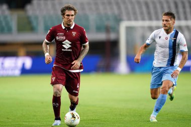 Torino (İtalya) 30 Haziran 2020. İtalyan Serisi A. Torino Fc, Ss Lazio 'ya karşı. Torino FC 'den Lyanco  