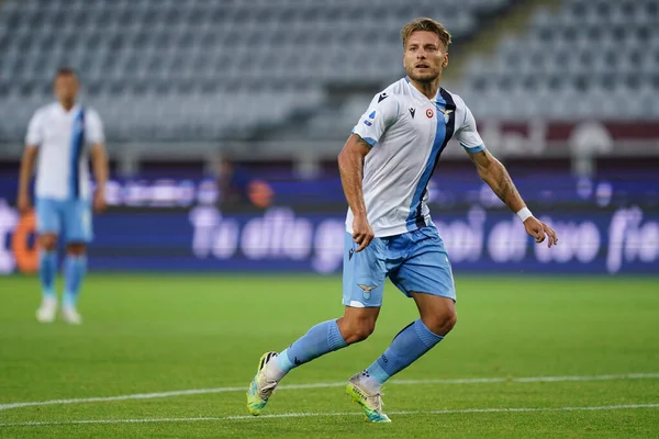 Torino Itálie Června2020 Italská Serie Torino Lazio Ciro Immobile Lazio — Stock fotografie