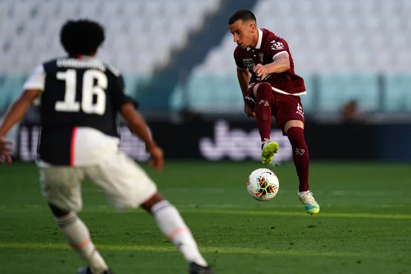 Torino Italië 04E Juli 2020 Italiaanse Voetbalbond Serie Juventus Torino — Stockfoto