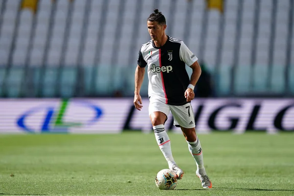 Torino Italy 04Th July 2020 Italian Football League Serie Juventus — Stock Photo, Image