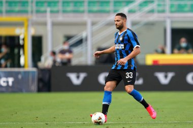 Milano, İtalya. 05 Temmuz 2020. FC Internazionale ile Bologna Calcio arasındaki Serie A maçı sırasında FC Internazionale takımından İtalyan futbolcu Serie A. Danilo D 'Ambrosio.