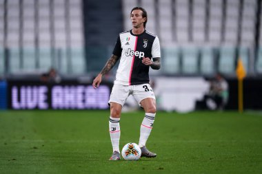 Torino (İtalya) 26 Temmuz 2020. İtalyan Serisi A. Juventus Fc, Uc Sampdoria 'ya karşı. Juventus FC 'den Federico Bernardeschi .