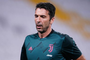 Torino (İtalya) 26 Temmuz 2020. İtalyan Serisi A. Juventus Fc, Uc Sampdoria 'ya karşı. Juventus FC 'den Gianluigi Buffon .   