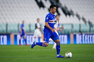 Torino (İtalya) 26 Temmuz 2020. İtalyan Serisi A. Juventus Fc, Uc Sampdoria 'ya karşı. Uc Sampdoria 'dan Maya Yoshida .   