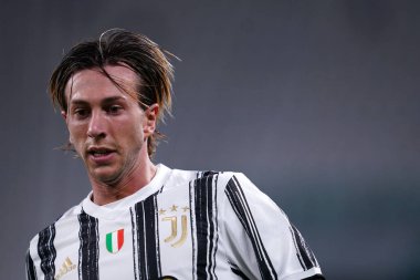 Torino (İtalya) 01 Ağustos 2020. İtalyan Serisi A. Juventus Fc Roma 'ya karşı. Juventus FC 'den Federico Bernardeschi .