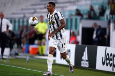 Torino (İtalya) 01 Ağustos 2020. İtalyan Serisi A. Juventus Fc Roma 'ya karşı. Juventus FC 'den Danilo Da Silva .   