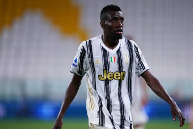 Torino (İtalya) 01 Ağustos 2020. İtalyan Serisi A. Juventus Fc Roma 'ya karşı. Juventus FC 'den Blaise Matuidi. .   
