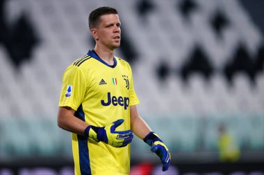 Torino (İtalya) 01 Ağustos 2020. İtalyan Serisi A. Juventus Fc Roma 'ya karşı. Juventus FC 'den Wojciech Szczesny .