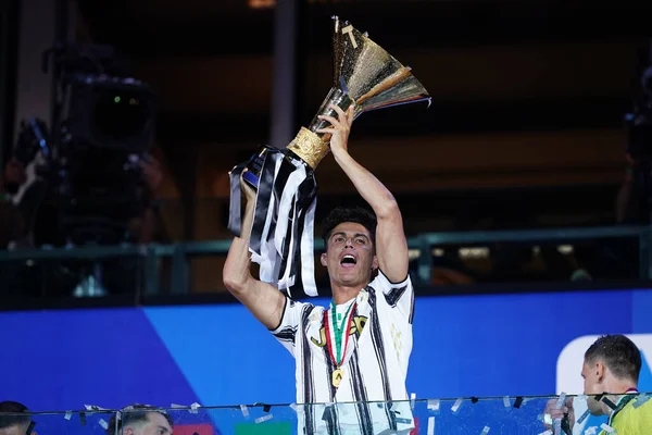 Torino Włochy Sierpnia 2020 Włoski Serie Juventus Roma Cristiano Ronaldo — Zdjęcie stockowe