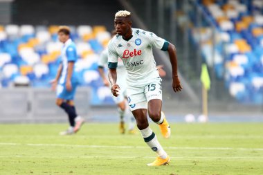 Ssc Napoli 'den Victor Osimhen Ssc Napoli ve Pescara Calcio arasında oynanan dostluk maçında