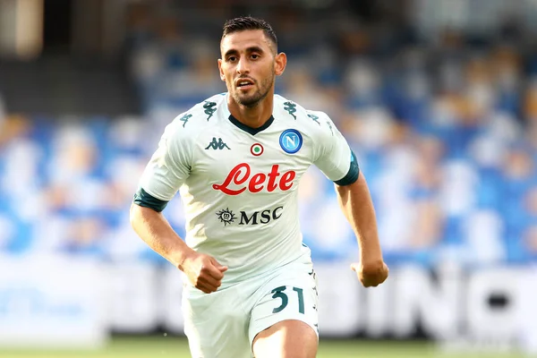 Faouzi Ghoulam Van Ssc Napoli Tijdens Een Vriendschappelijke Wedstrijd Tussen — Stockfoto