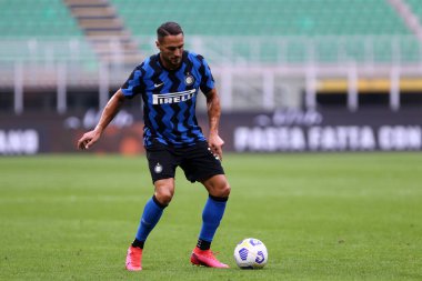 Milano, İtalya. 19 Eylül 2020. Dostça bir maç. Fc Internazionale, Pisa Uc 'a karşı. FC Internazionale ile Pisa Sc arasında oynanan dostluk maçı sırasında FC Internazionale 'den Danilo D' Ambrosio.