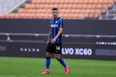 Milano, İtalya. 19 Eylül 2020. Dostça bir maç. Fc Internazionale, Pisa Uc 'a karşı. FC Internazionale ile Pisa Sc arasında oynanan dostluk karşılaşmasında FC Internazionale 'den İvan Perisiç.